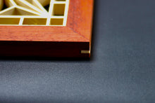 Load image into Gallery viewer, Asa-No-Ha Kumiko Wall Art