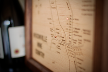 Load image into Gallery viewer, Woodinville Wine Country Wood Map